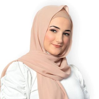 Crème Hijab - Chiffon