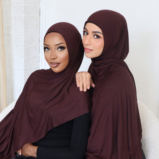 Chocolate Hijab - Jersey